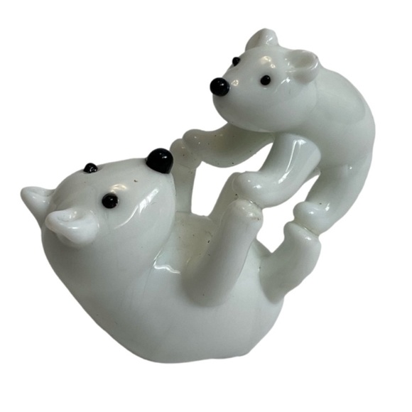 Other - Miniature Art Playful Polar Bears